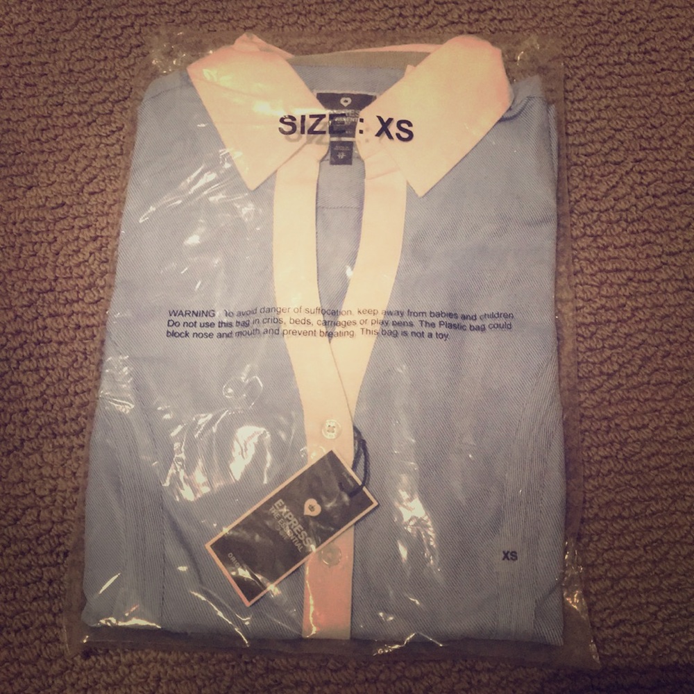 Express Blouse XS NWT